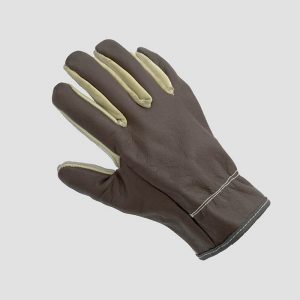 Guantes en carnaza y vaqueta