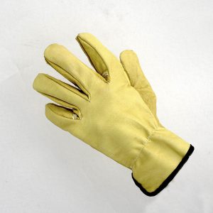 Guantes en vaqueta