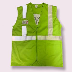 Chaleco con cintas reflectivas