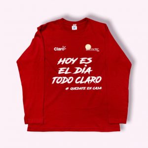 camiseta t-shirt manga larga